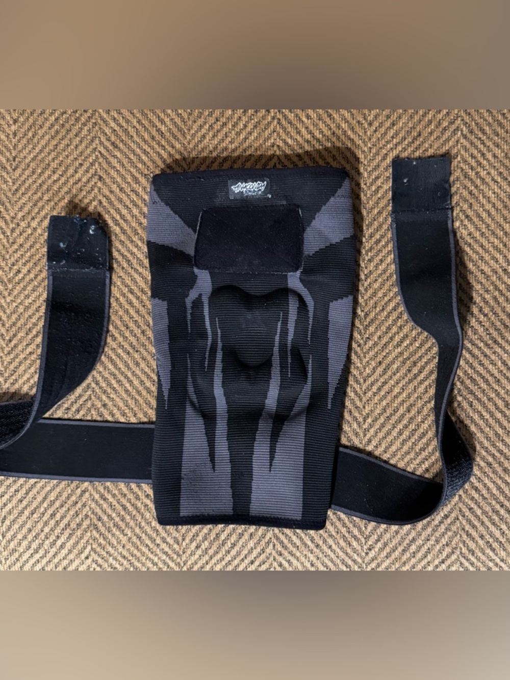 Anaconda Jiu Jitsu Knee Brace (Black and Gray)